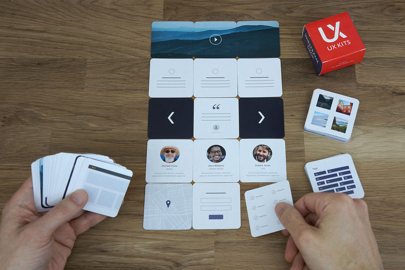 wireframe ux UI Layout deck of cards UX design design wireframes