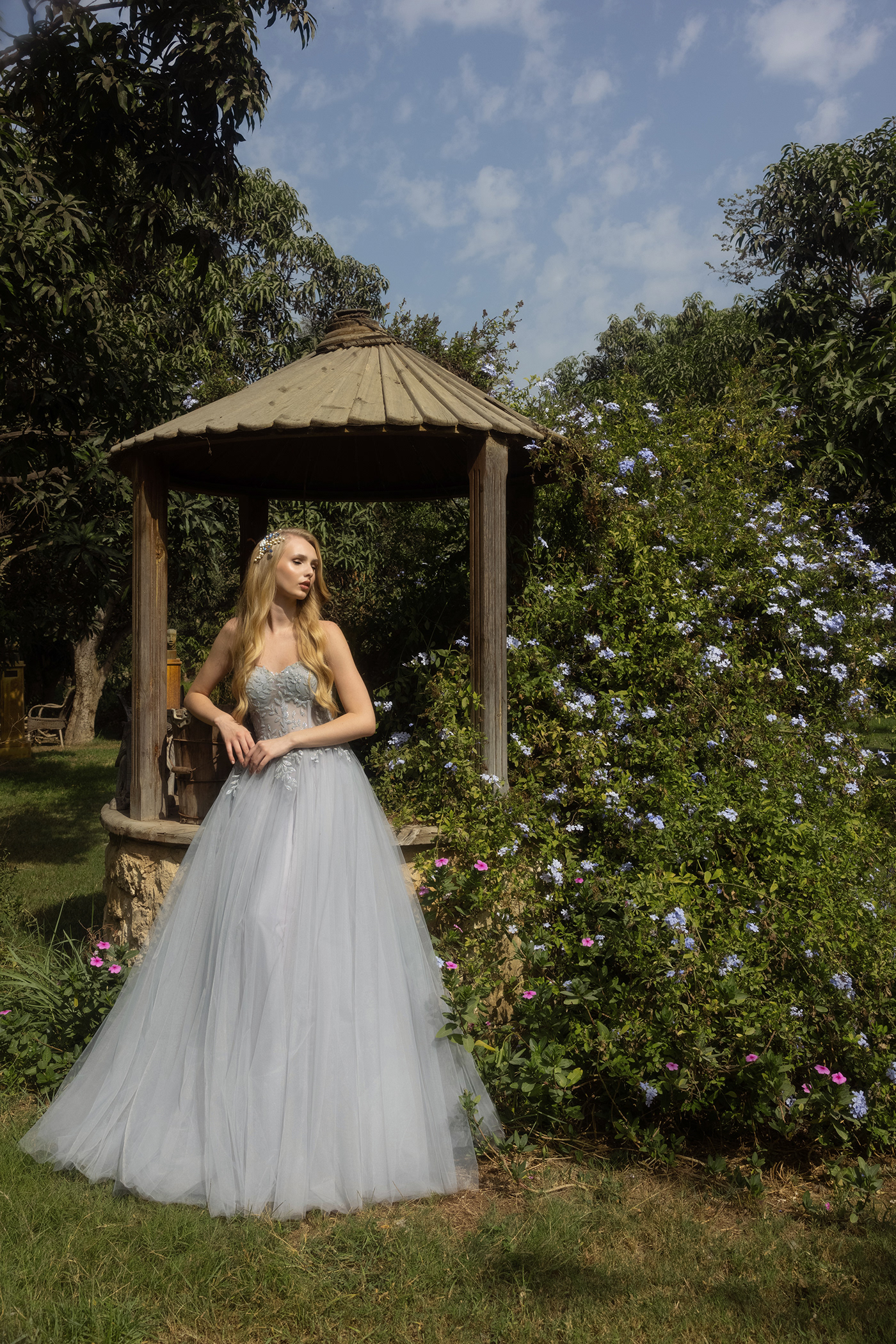 beauty color grading couture collection dreamy photography  dreamy portrait magical forest retouch