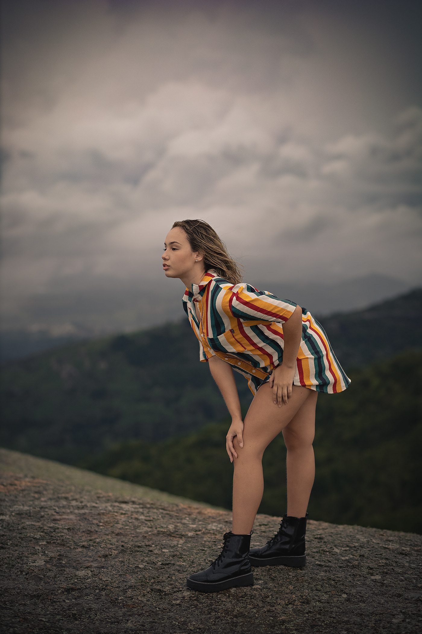 Brazil Canon girl model Nature noah portrait sensual storm woman