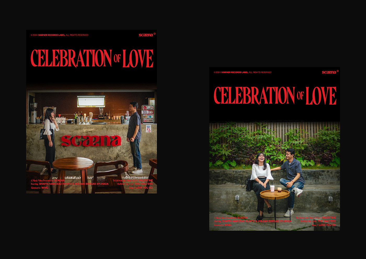 campaign Campaign Design i love you so identity music video MV Photography  the walters valentine videography