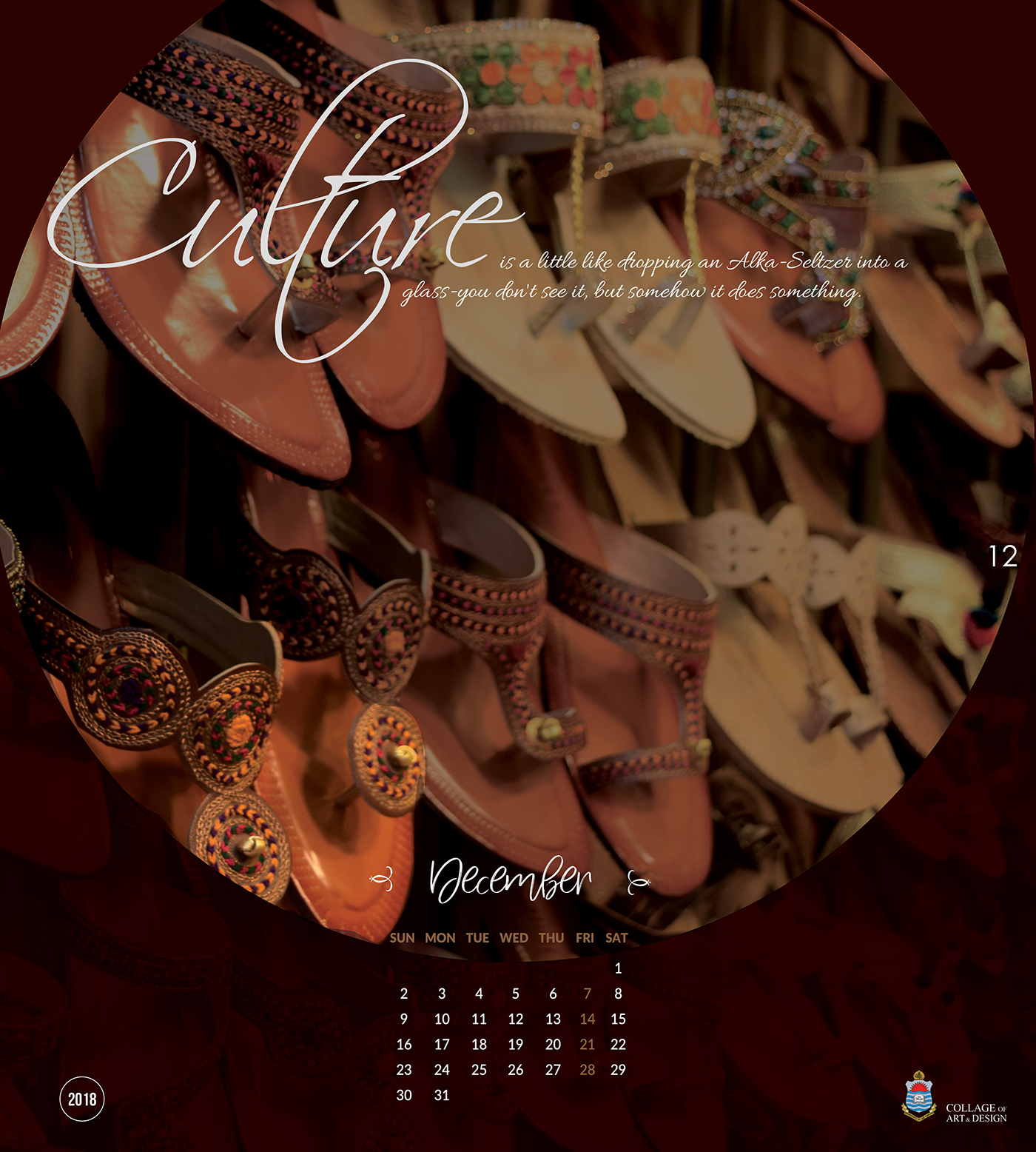 Photography  traditions calendar