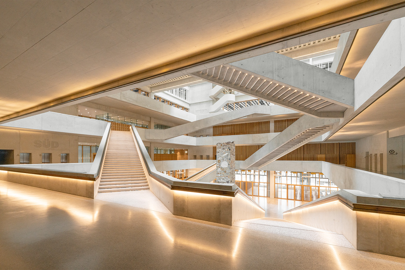 architecture Basel concrete Interior modern Switzerland
