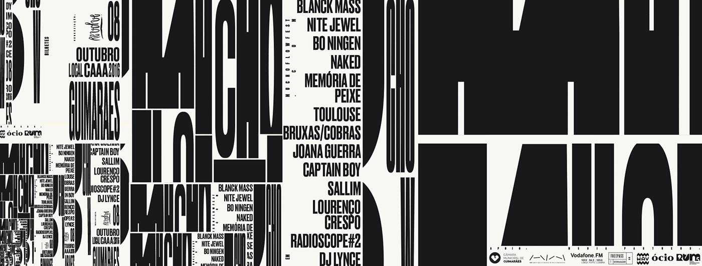 culture electronic music experimental industrial trash Independent festival indie Typeface