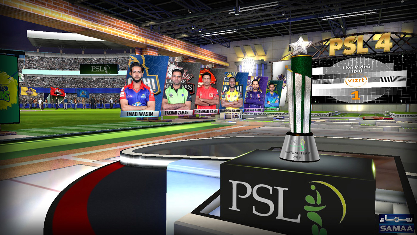 Viz Virtual ar vr Cricket Set Sports Virtual