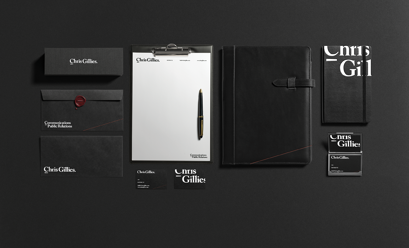 branding  Business Cards logo wordmark modern simple black refined brand identity typography  