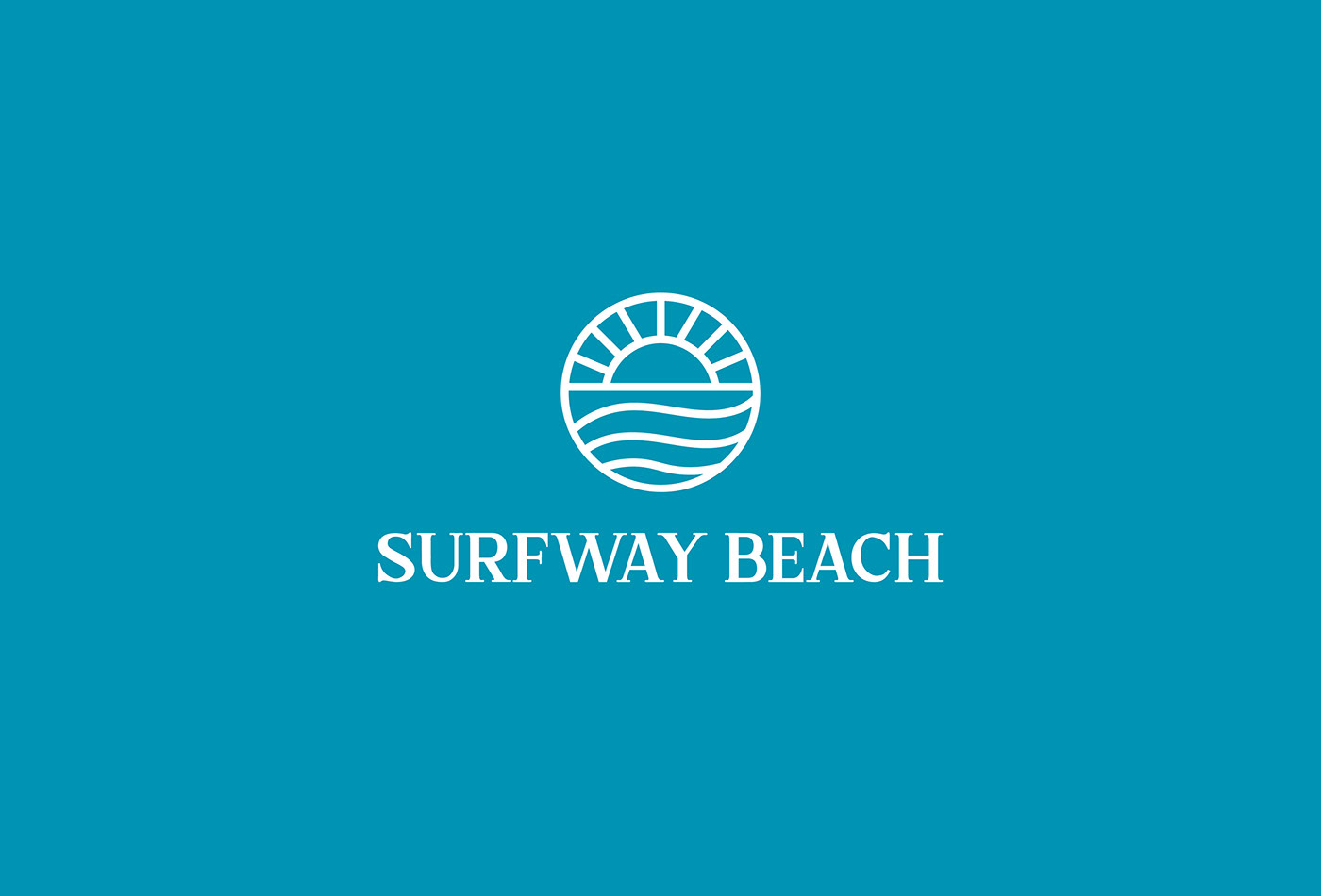 beach brand identity branding  elegant luxury minimal resort Tropical Villa visual identity