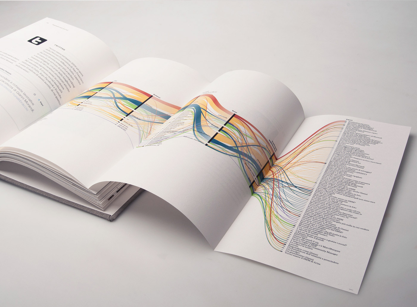 infografica infographic Bookbinding binding fb facebook dataviz visualization viz gianni morandi