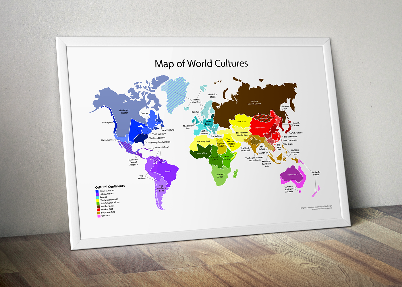 subregion map world culture World Map cultures cultural continents