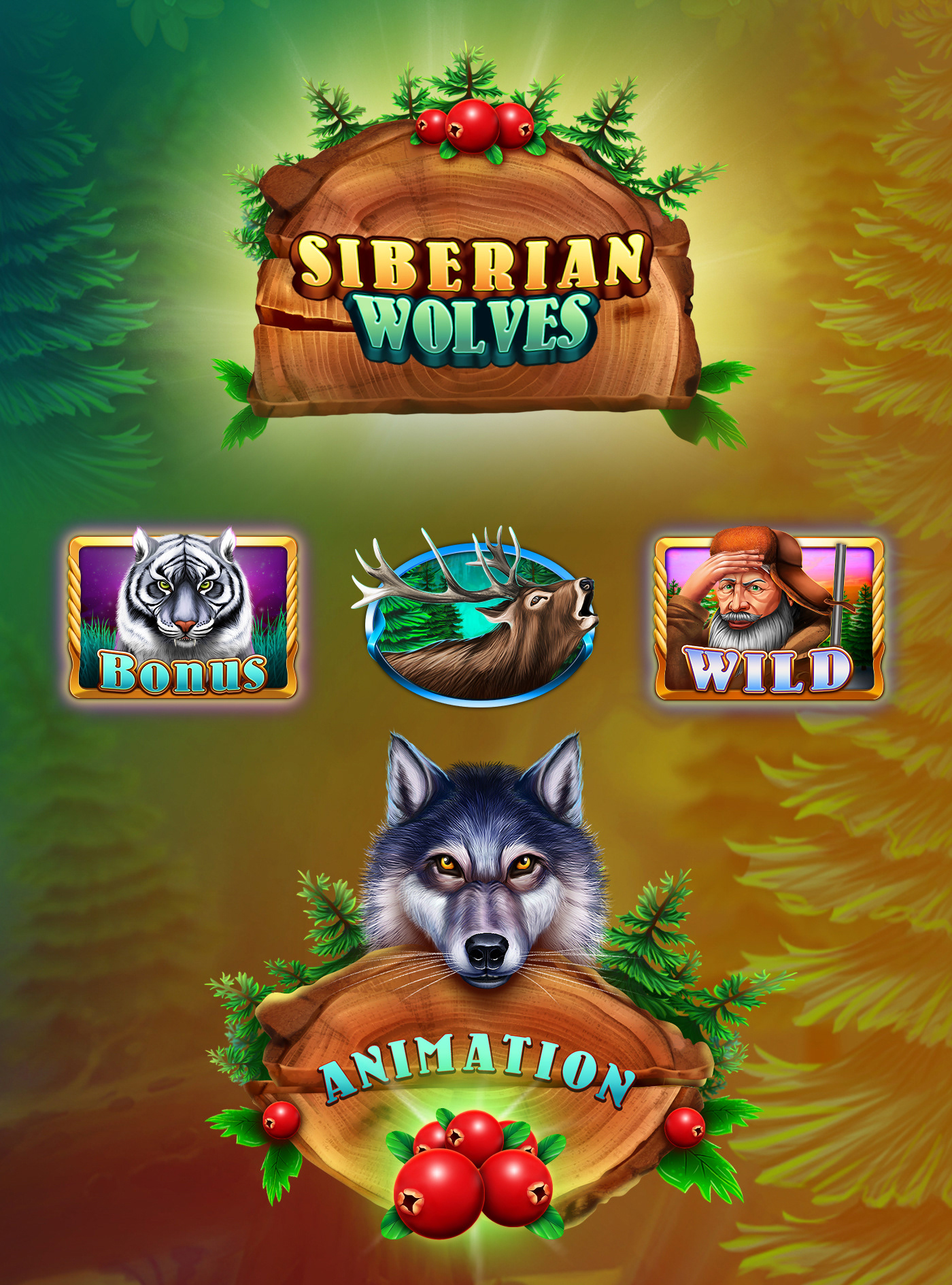 Big Win in Siberian Wolf!