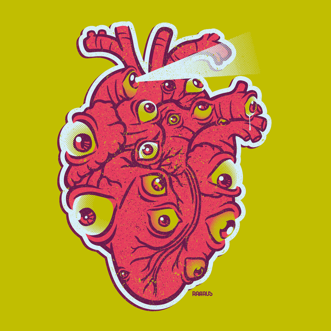 adobe illustrator apparel artwork Digital Art  digital illustration heart ILLUSTRATION  T-Shirt Design tshirt vector