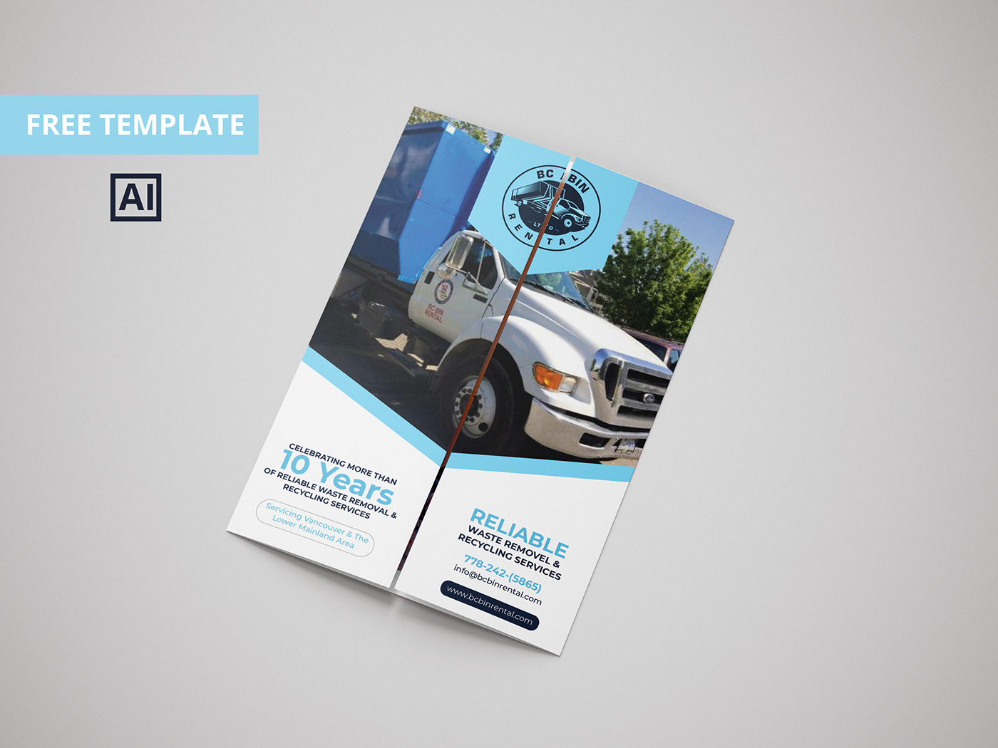 Professional gate fold brochure free template on Behance Inside Gate Fold Brochure Template