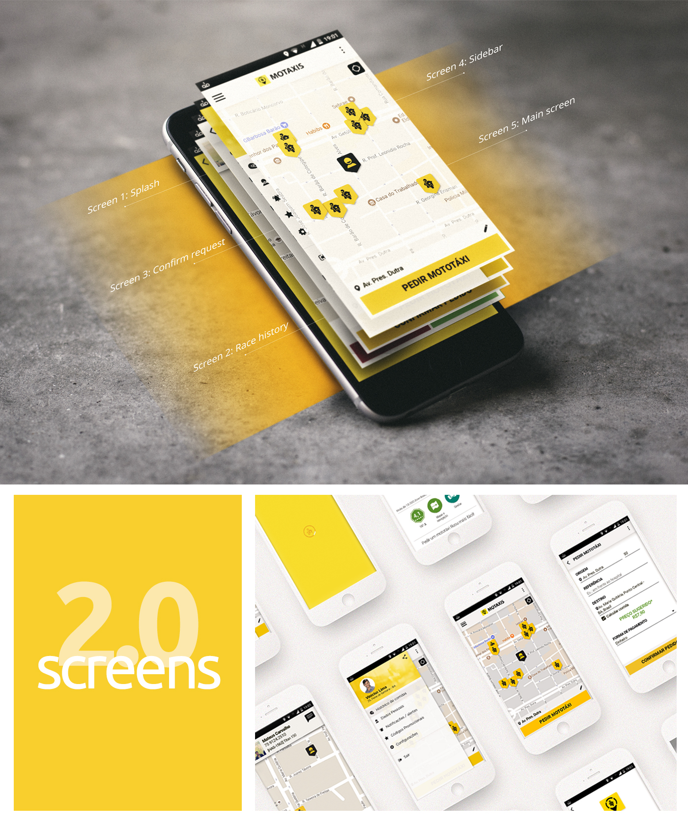 UX design ui design marketing   brand Project tecnologia aplicativo mobile