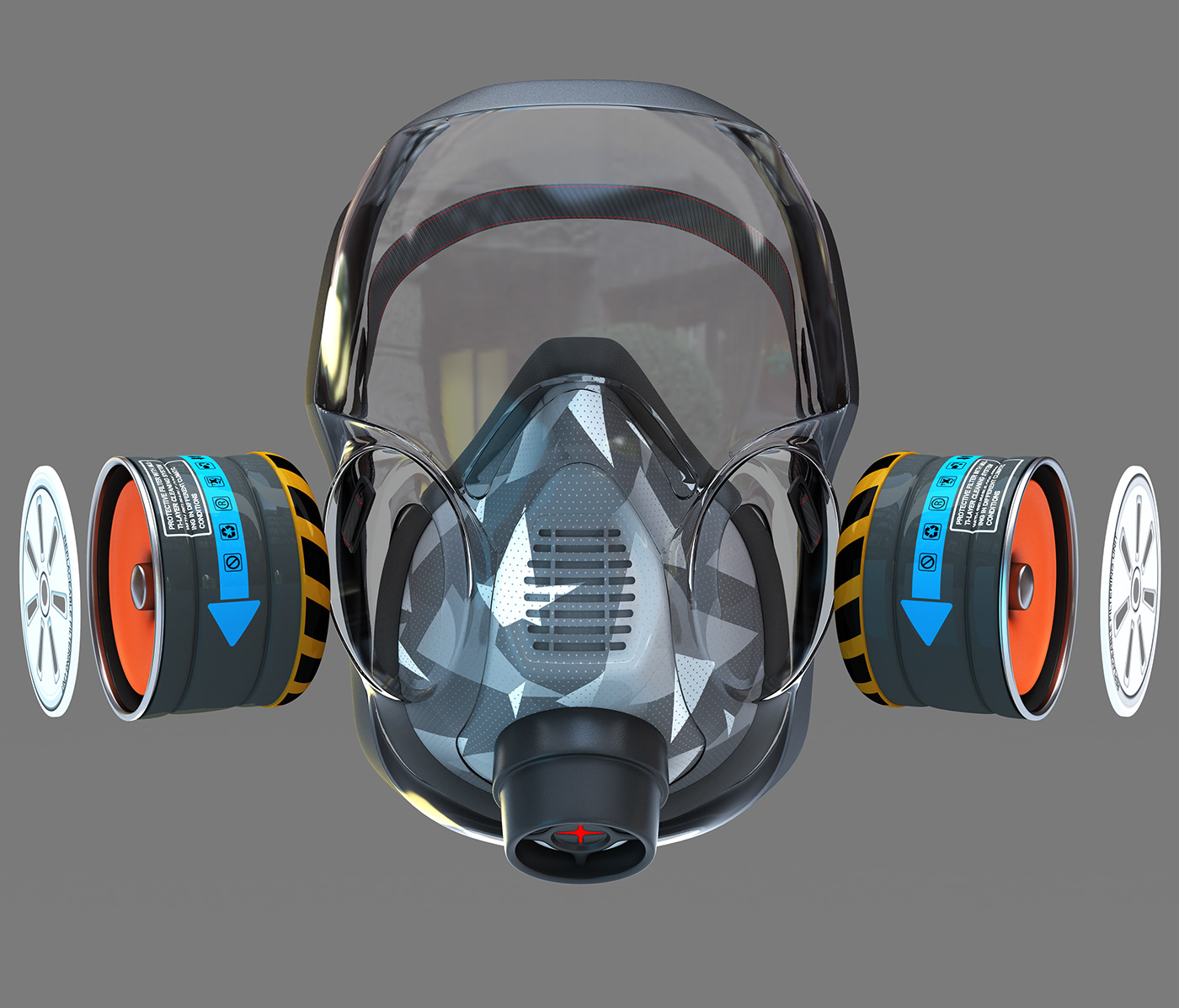 design concept protective industrial design  product Health medicine identity industry mask respirator