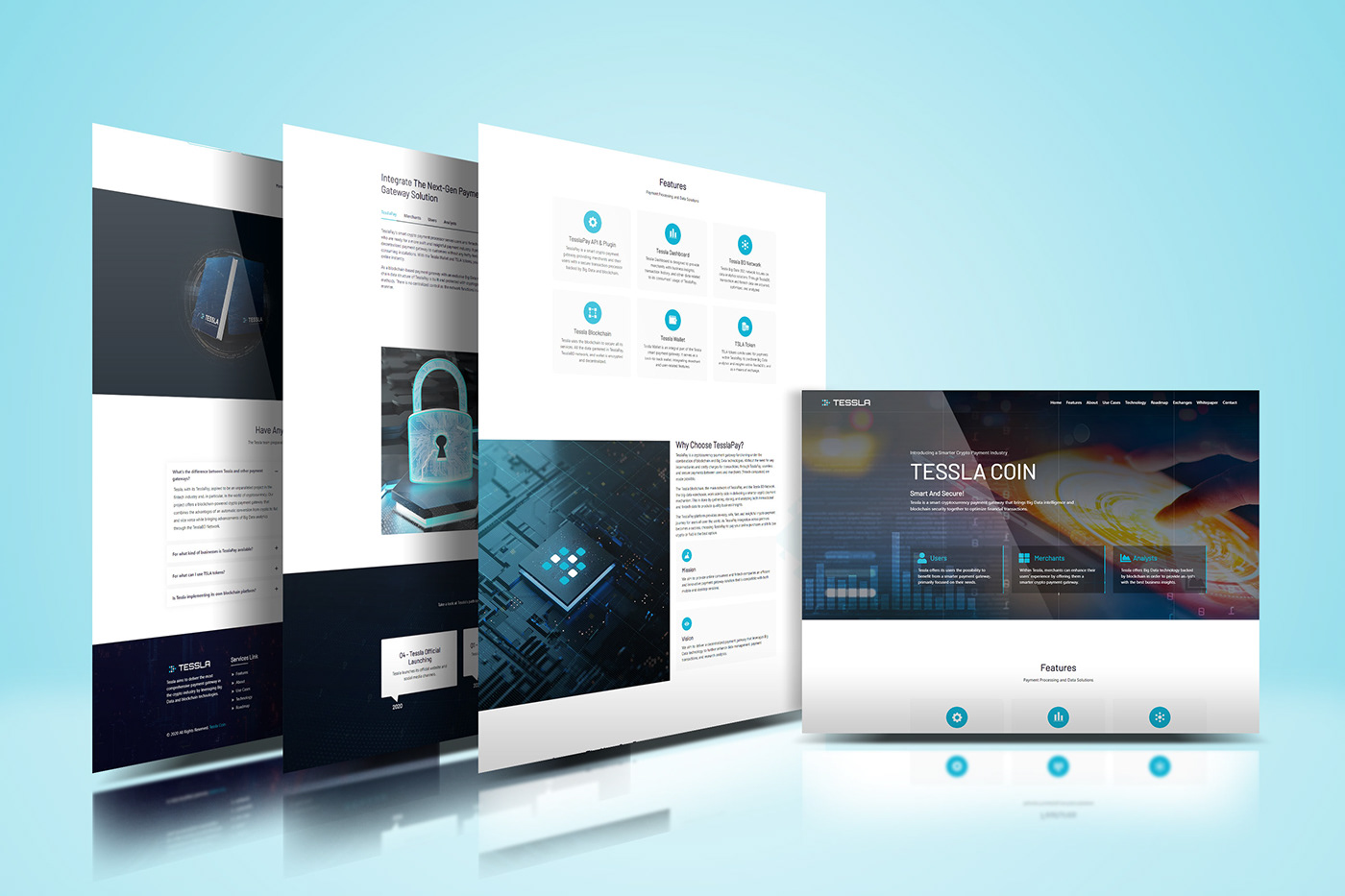 Big Data blockchain crypto finance graphic design  intelligence payment security Technology Web Design 