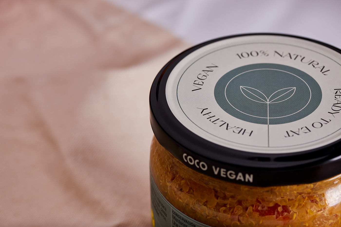 design diseño Food  healthy Label Packaging quinoa vegan