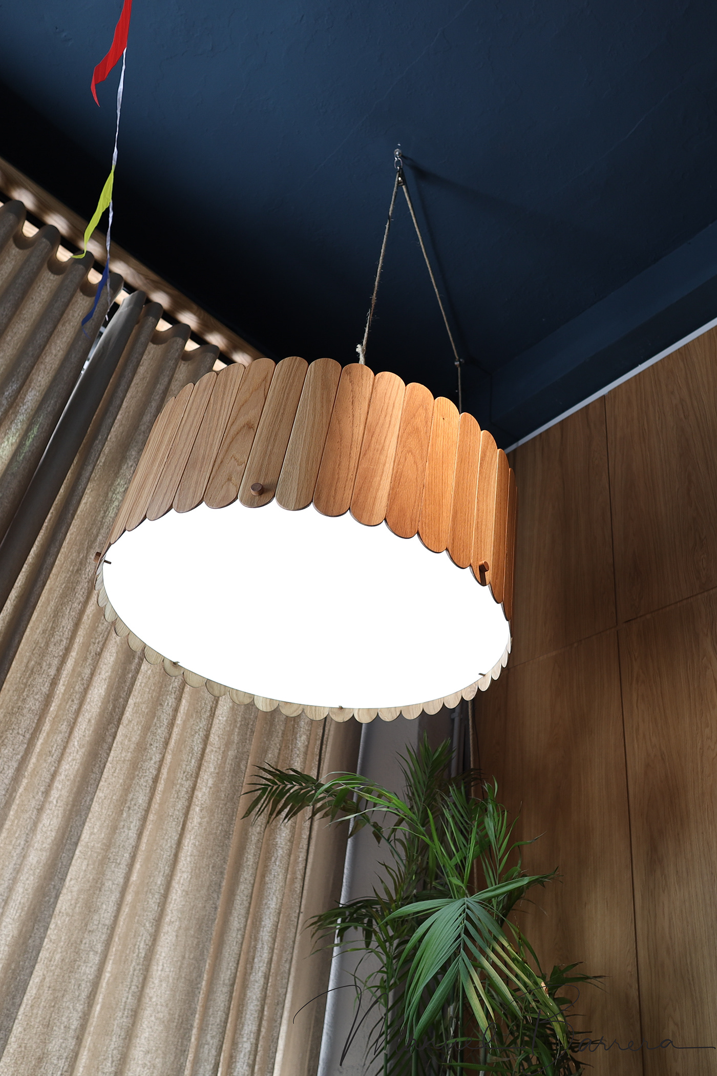 Ceiling lamp Ceiling Light interior design  lighting Product Photography wood