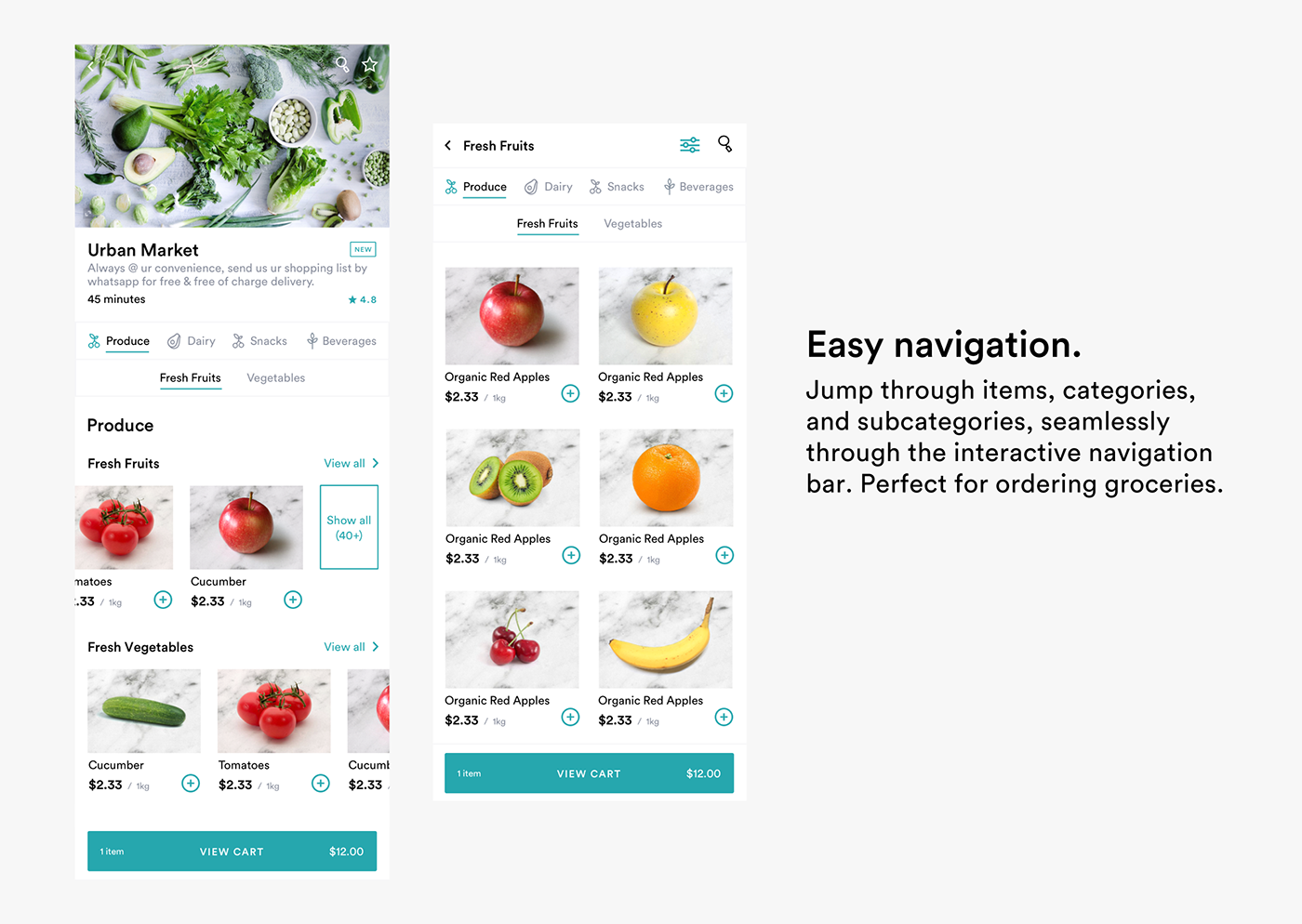 UI ux ios Mobile app menu Food  delivery minimal food photography