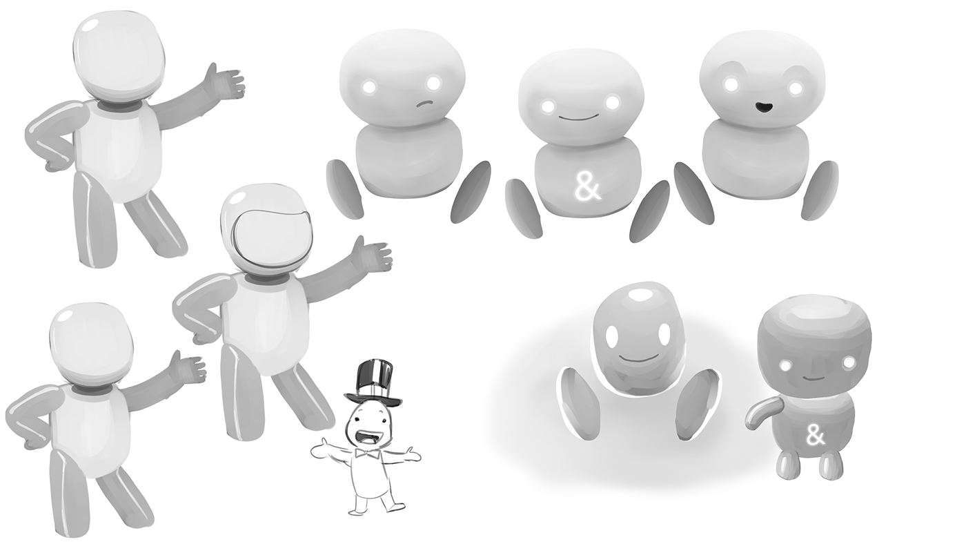 cartoon Character design  Digital Art  concept visual identity designer 3D blender blender3d 3d modeling