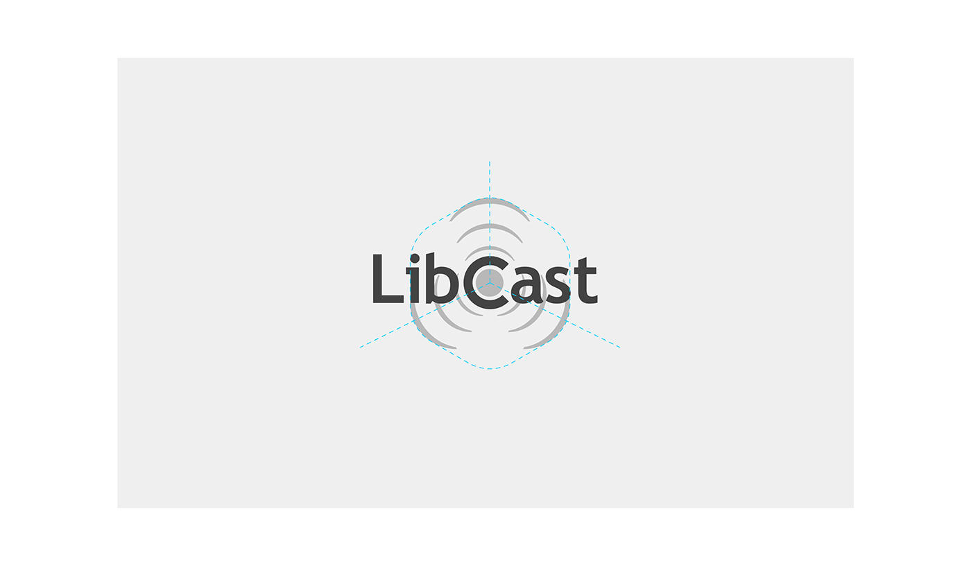 libcast Rebrand logo video player UX design marcello di giovanni gradient redesign brand