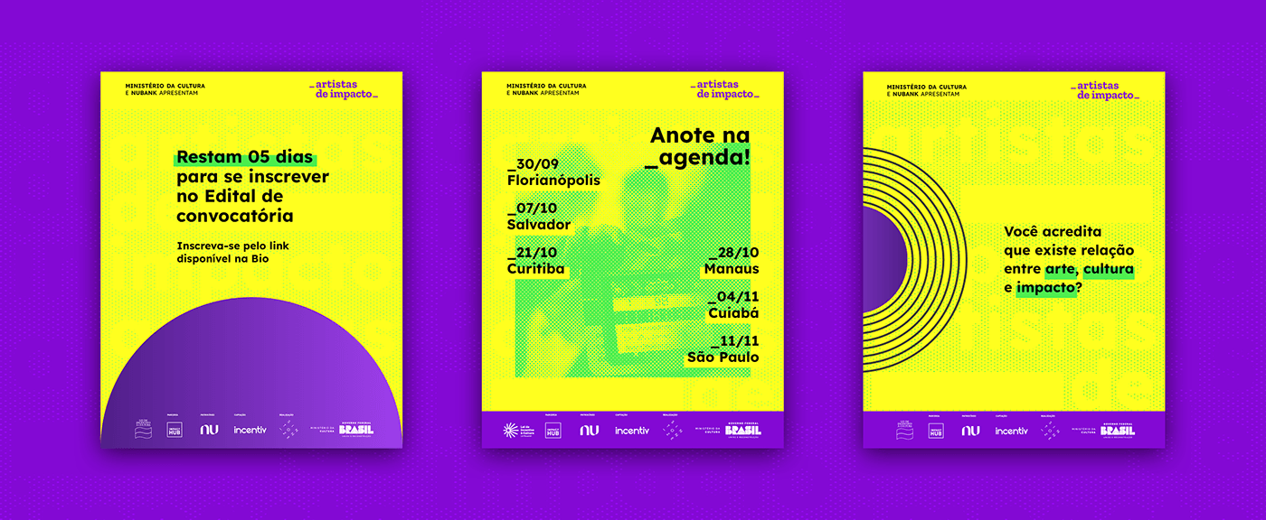 visual identity design graphic design  art direction  culture festival social impact ods Artista festival cultural