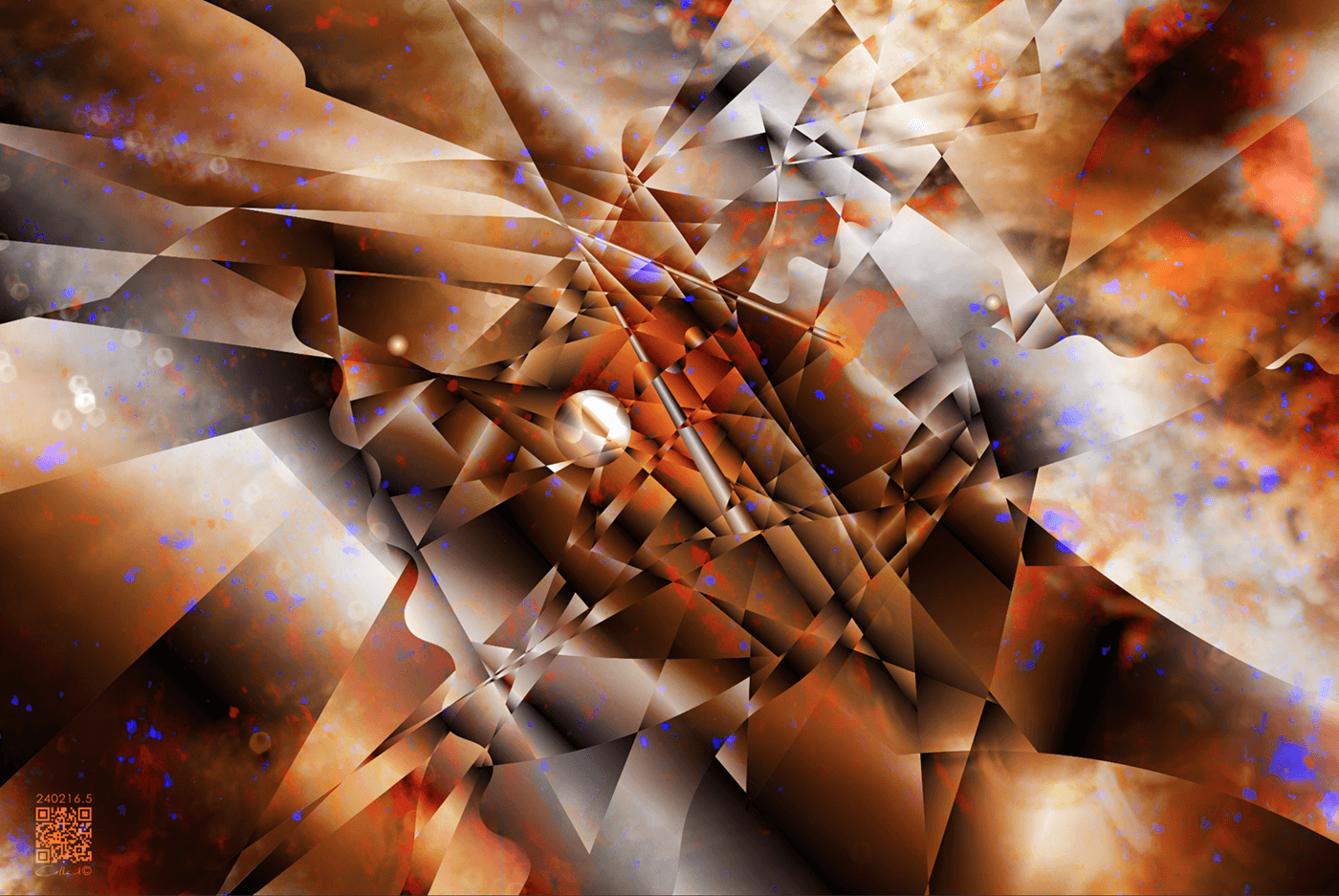 digital illustration colour photomontage Digital Collage abstract expression