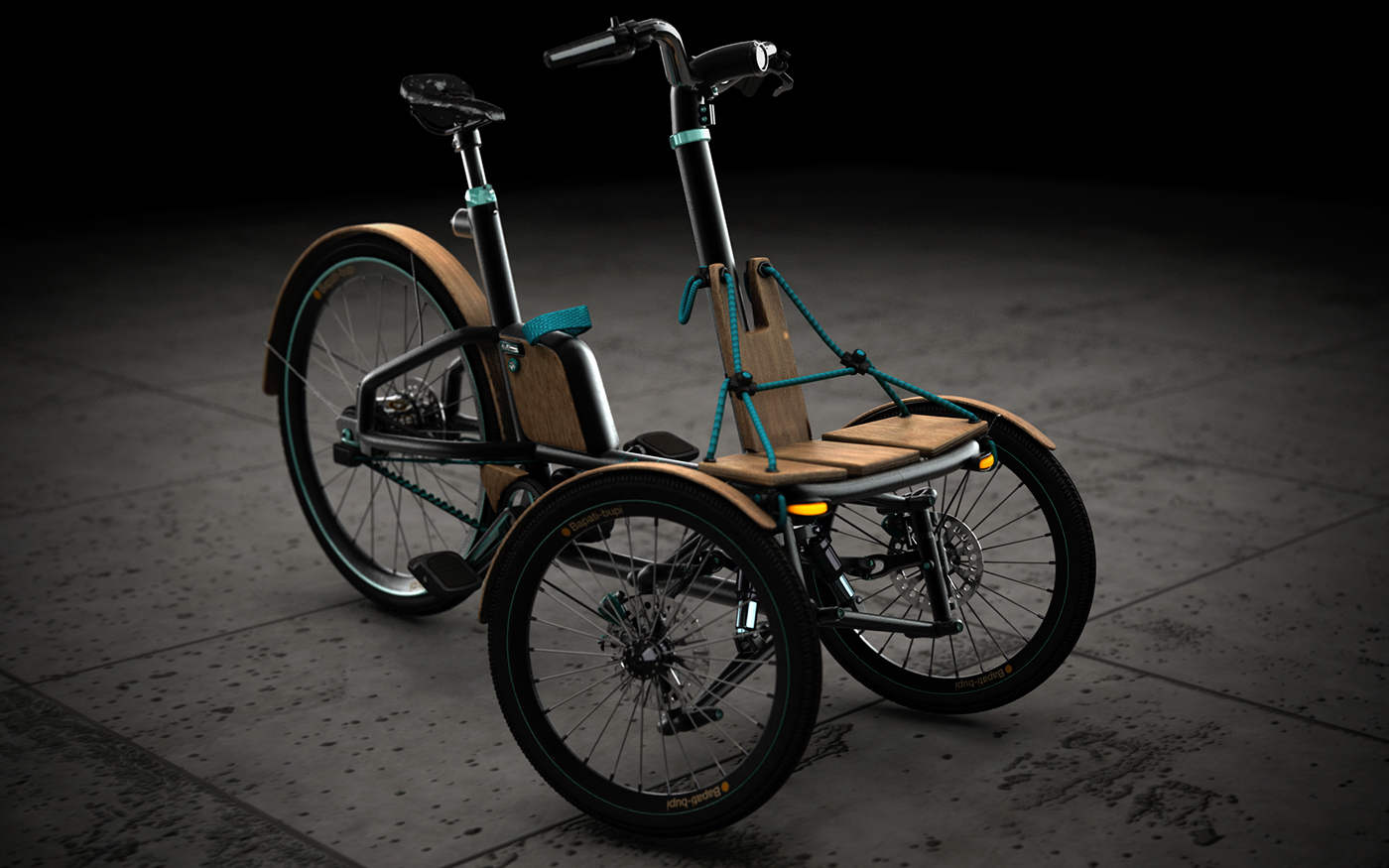 Adobe Portfolio trike E-trike e-tricycle tricycle tilting trike tilting tricycle E-Bike e-bicycle commuting Commuter leaning trike leaning tricycle city vehicle human powered vehicle hybrid