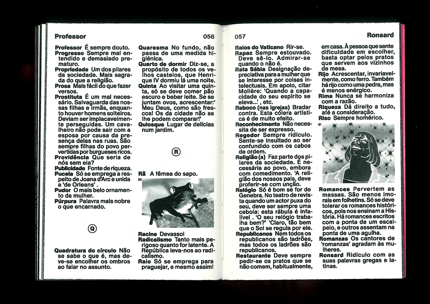 editorial risograph type helvetica book design brand identity dictionary book design