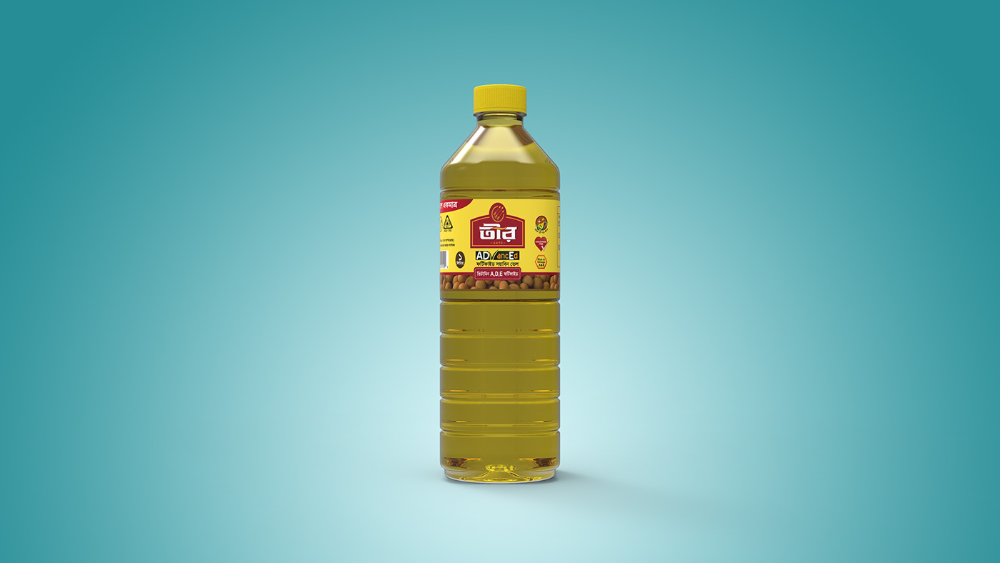product model oil Teer Teer Oil bottle