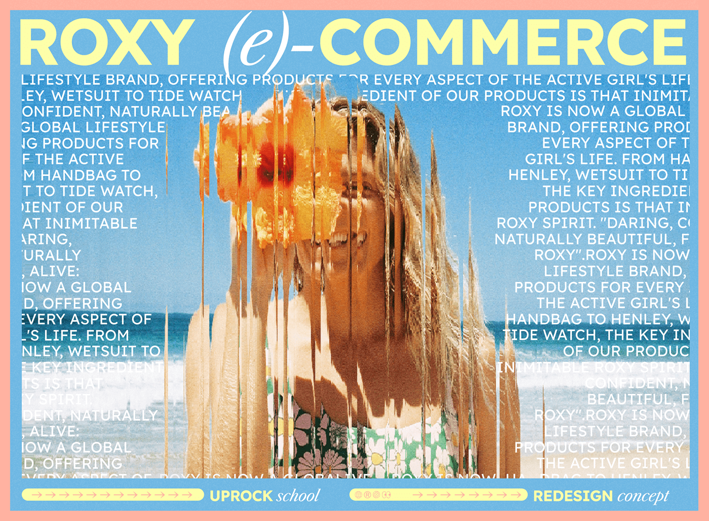 ROXY Surf e-commerce e-Commerce website UI/UX Website E-commerce Design