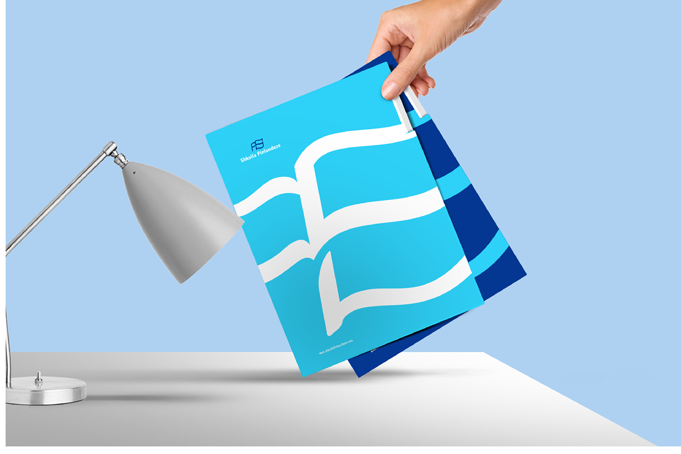 Education Finnish logo brand symbol book