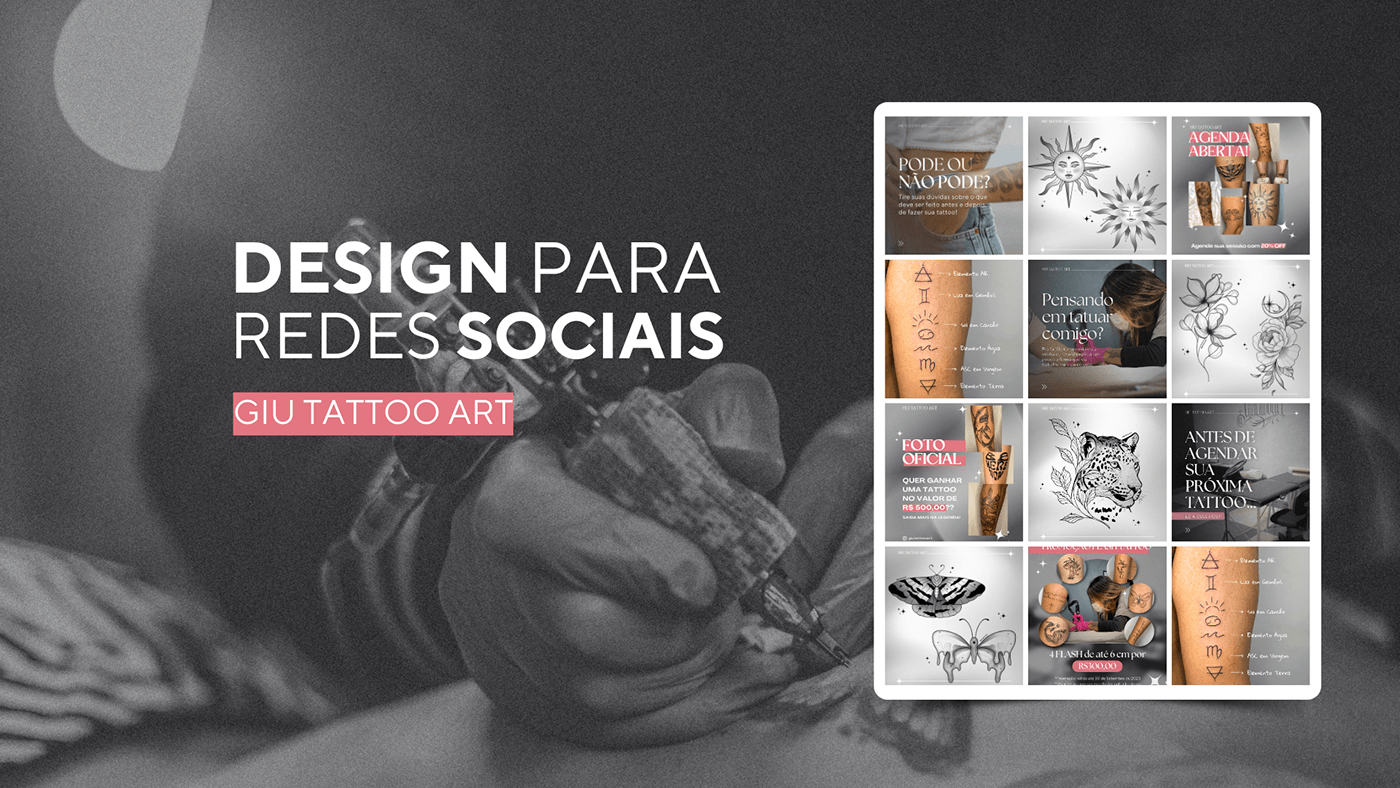tattoo Social media post Tatuagem desing tattoos tattoo flash artwork Graphic Designer Brand Design visual identity