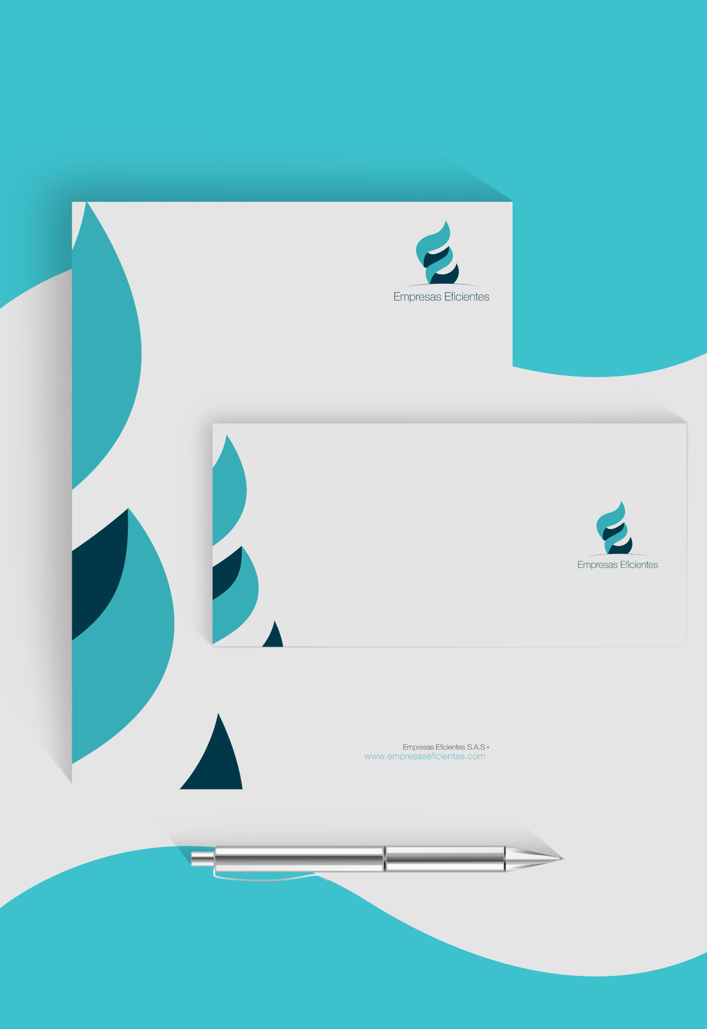 identidad corporate institutional identily blue grey company finances business logo