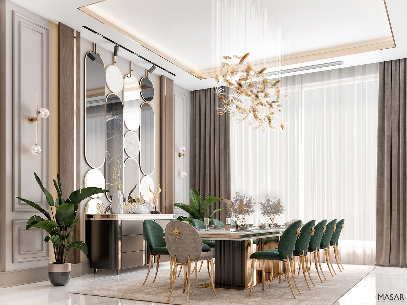 3D 3dsmax 3dviz architecture archviz beige console Covet design dining Entrance furniture green house Interior living luxurious luxury MAJLIS Marble mirror modelling Post Production reception Render rendering residential room toilet Villa visualization vray washers wc wood