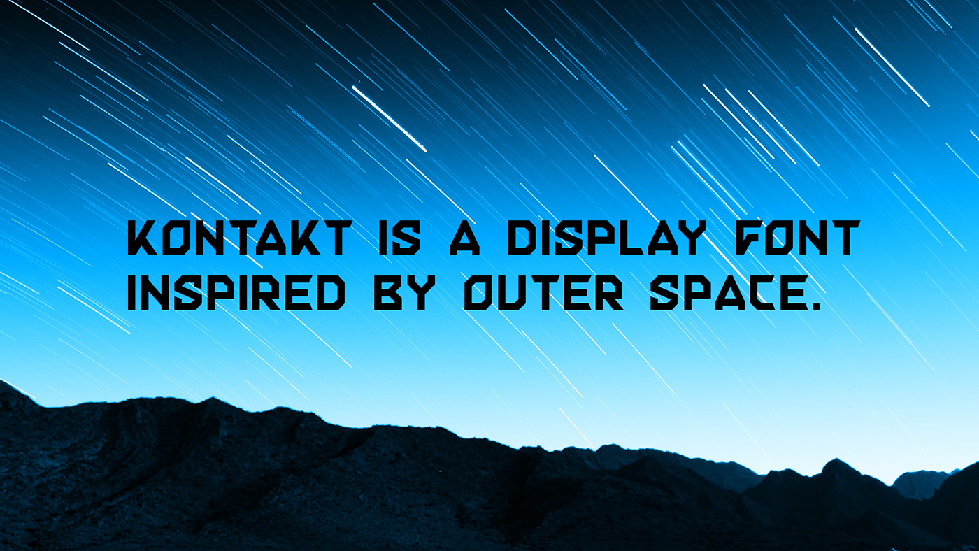 typography   font type Typeface Scifi Space  High Tech