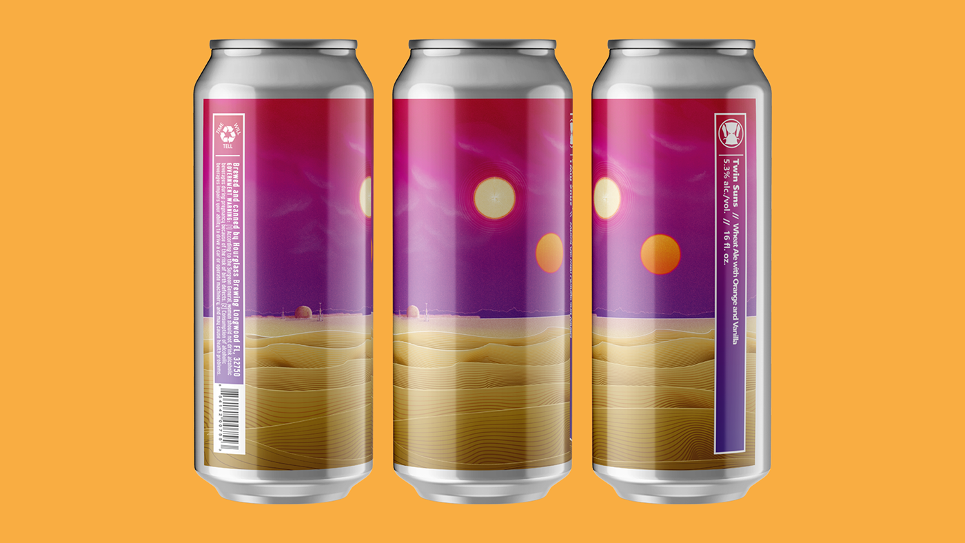 beer beer label Beer Label Design design ILLUSTRATION  Label package design  raster to vector star wars vector