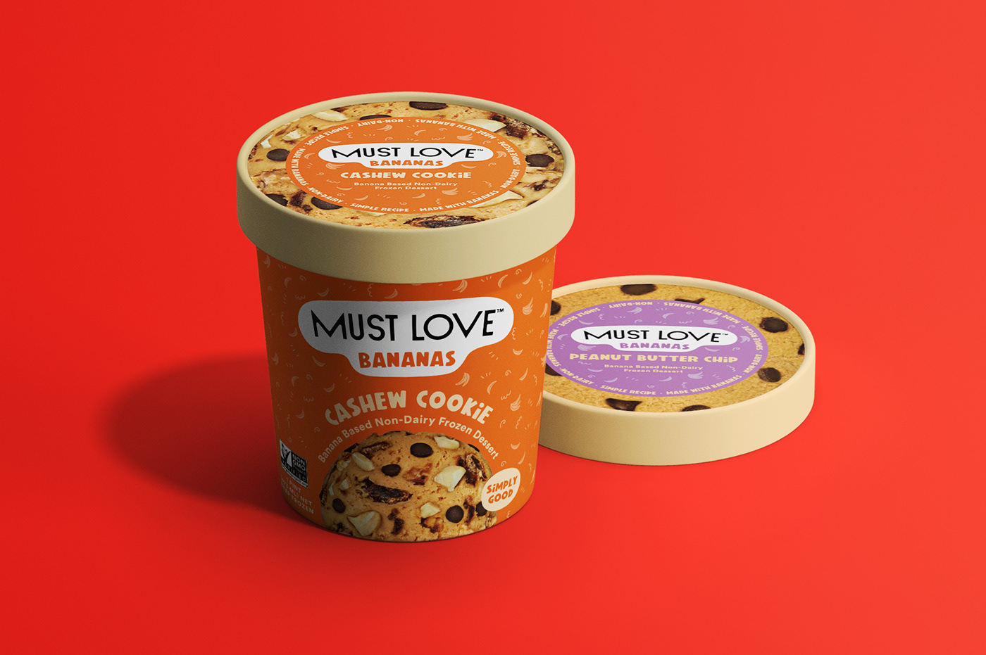 brand identity branding  dessert Food  ice cream Packaging packaging design paperwhite paperwhite studio vegan
