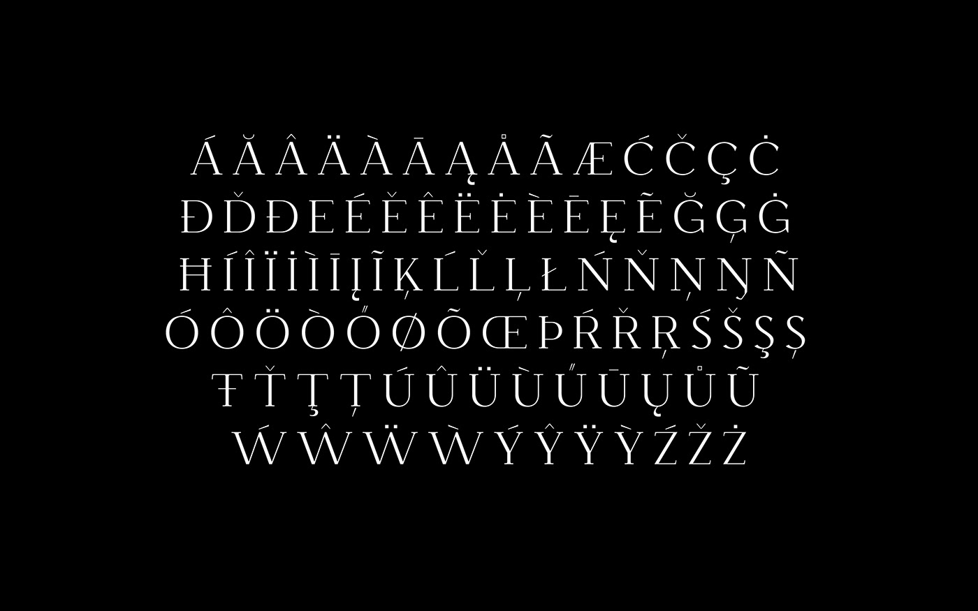 type font serif monterrey typdesign minimal brand mexico elegant