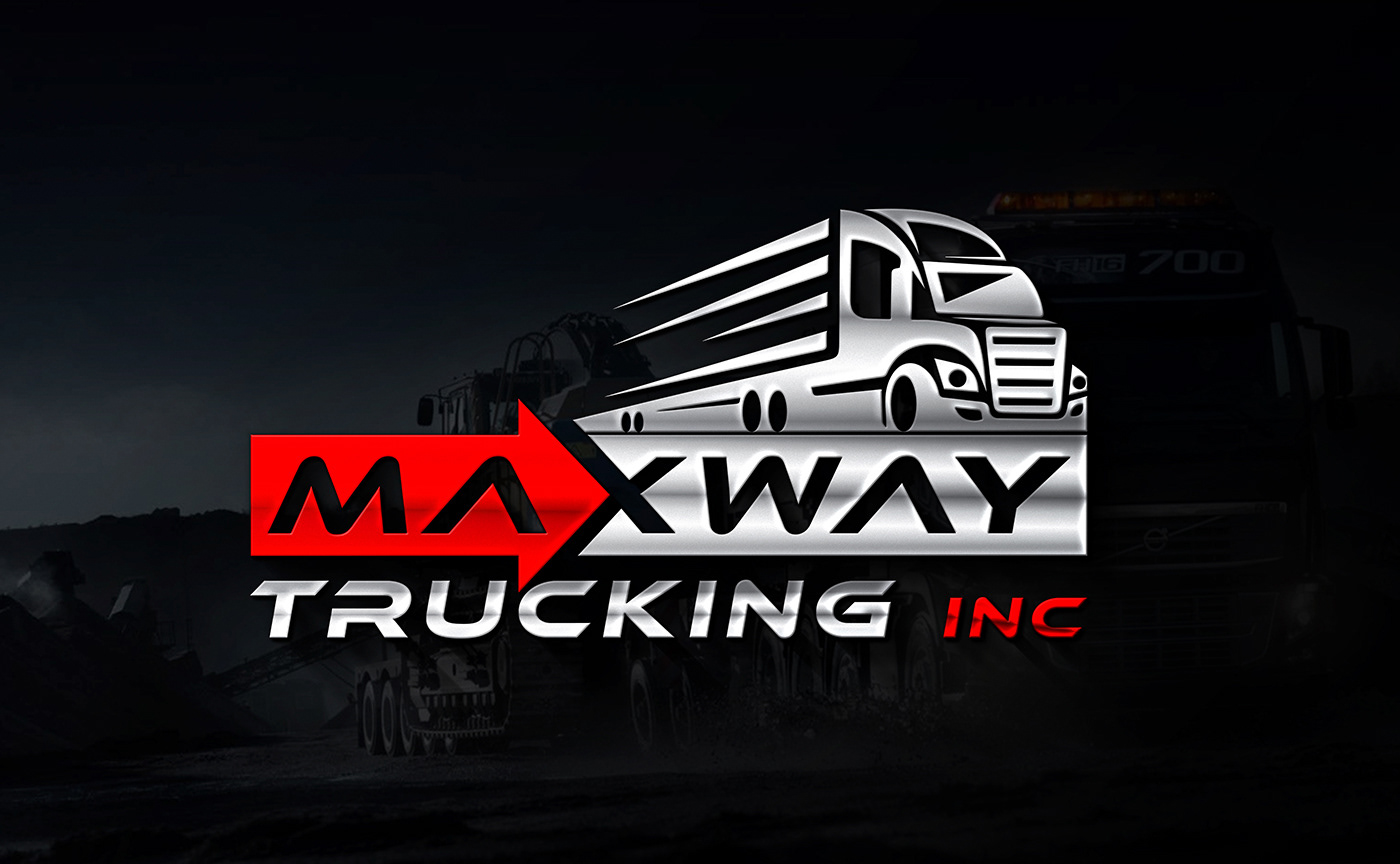 3D Brand Design brand identity branding  logistic logo logo Logo Design transport logo transportation Trucking Logo