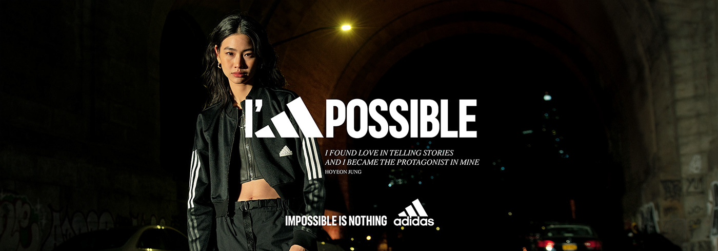 adidas Advertising  Impossible is Nothing retouching 
