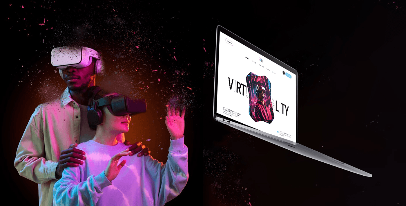 UX design ui design Web Website Design Ecommerce Website midjourney Virtual reality glasses ai