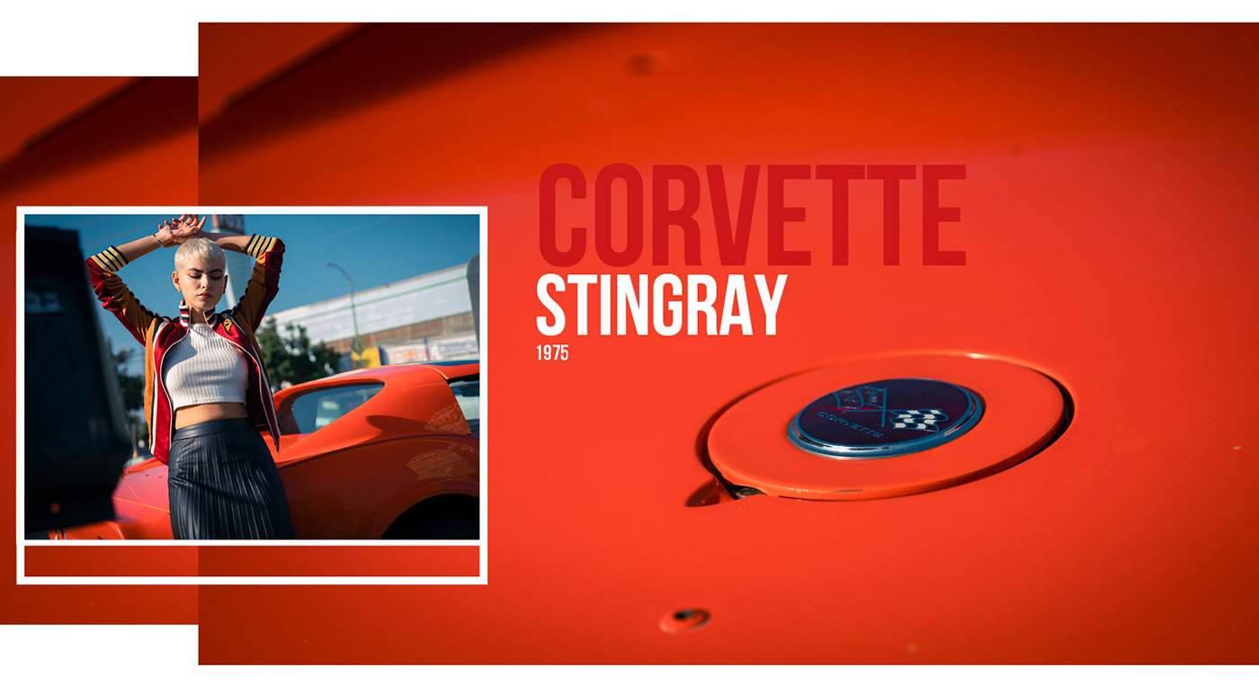 automotive   car Car Photographer Corvette curtet Fashion  lifestyle stingray