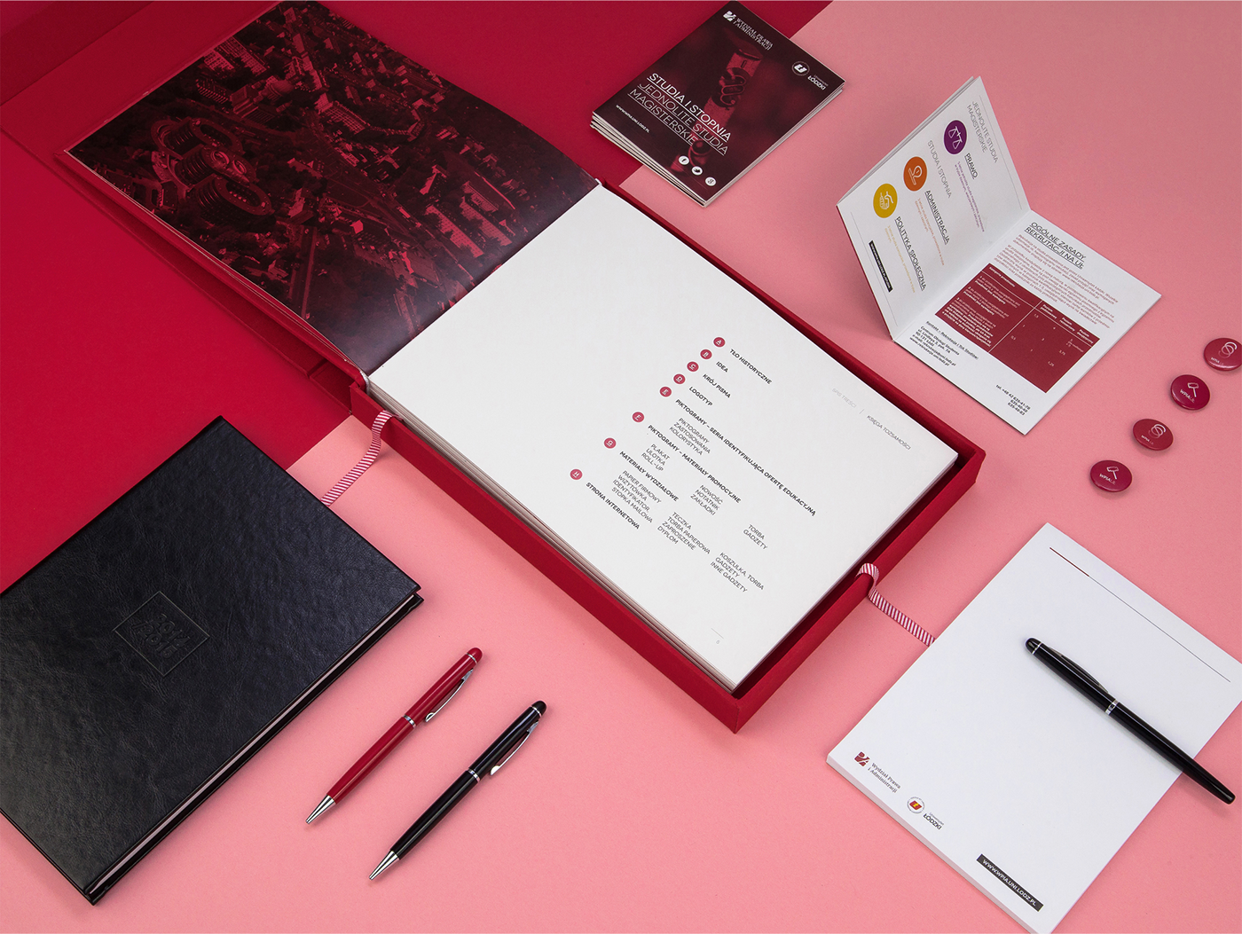 brand book visual visual identity corporate Corporate Identity business Stationery University lodz faculty school law administration brand