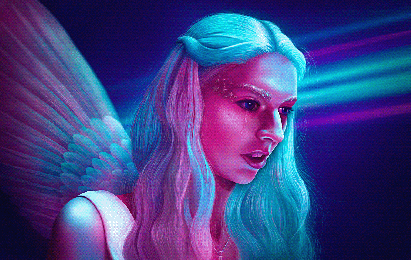 Ilustración hunter schafer, jules tv series euphoria