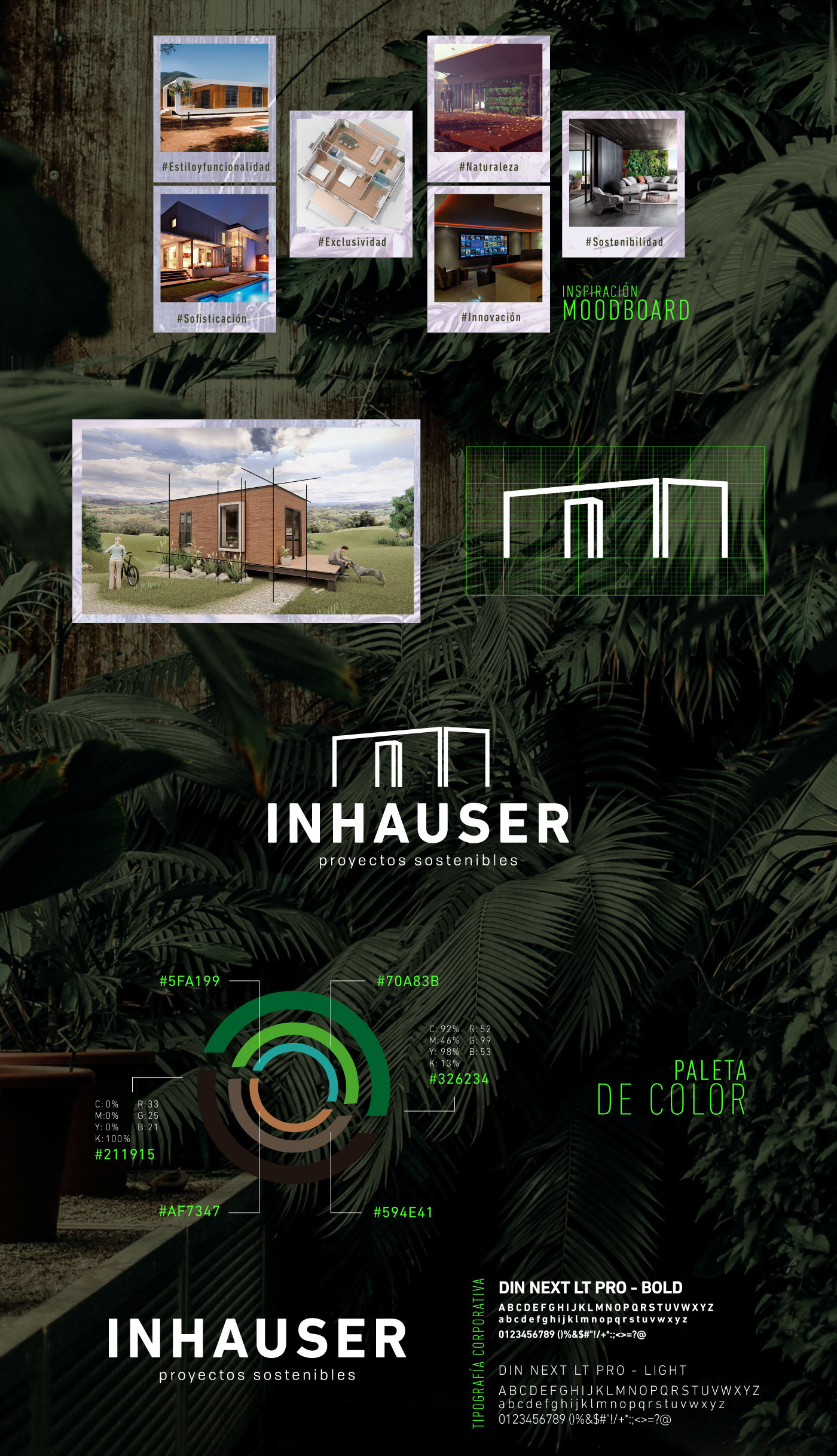 architecture arquitectura brand branding  casas modulares diseño graphicdesign identity marca