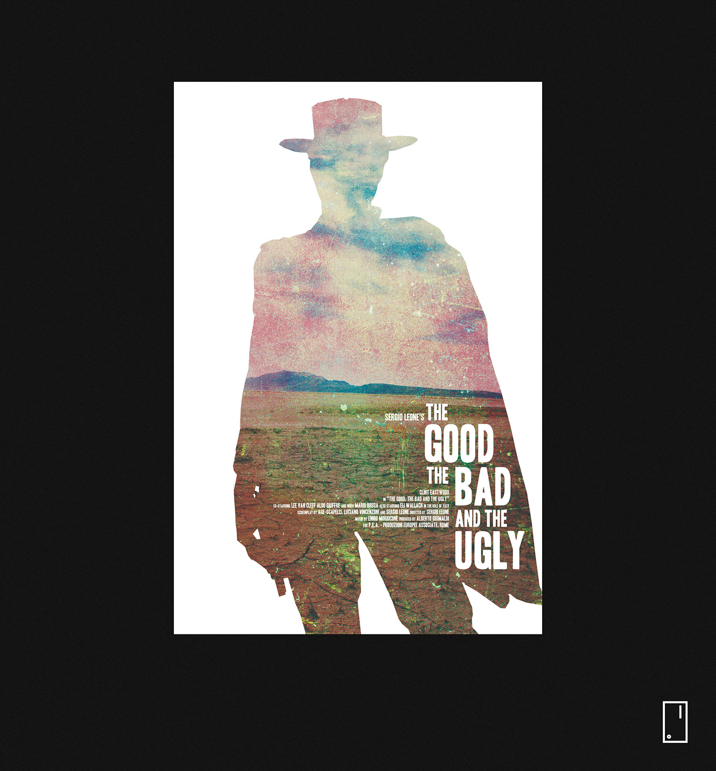the good The Bad the ugly The Good the bad and the ugly poster Poster Design print cowboy western movie movie poster