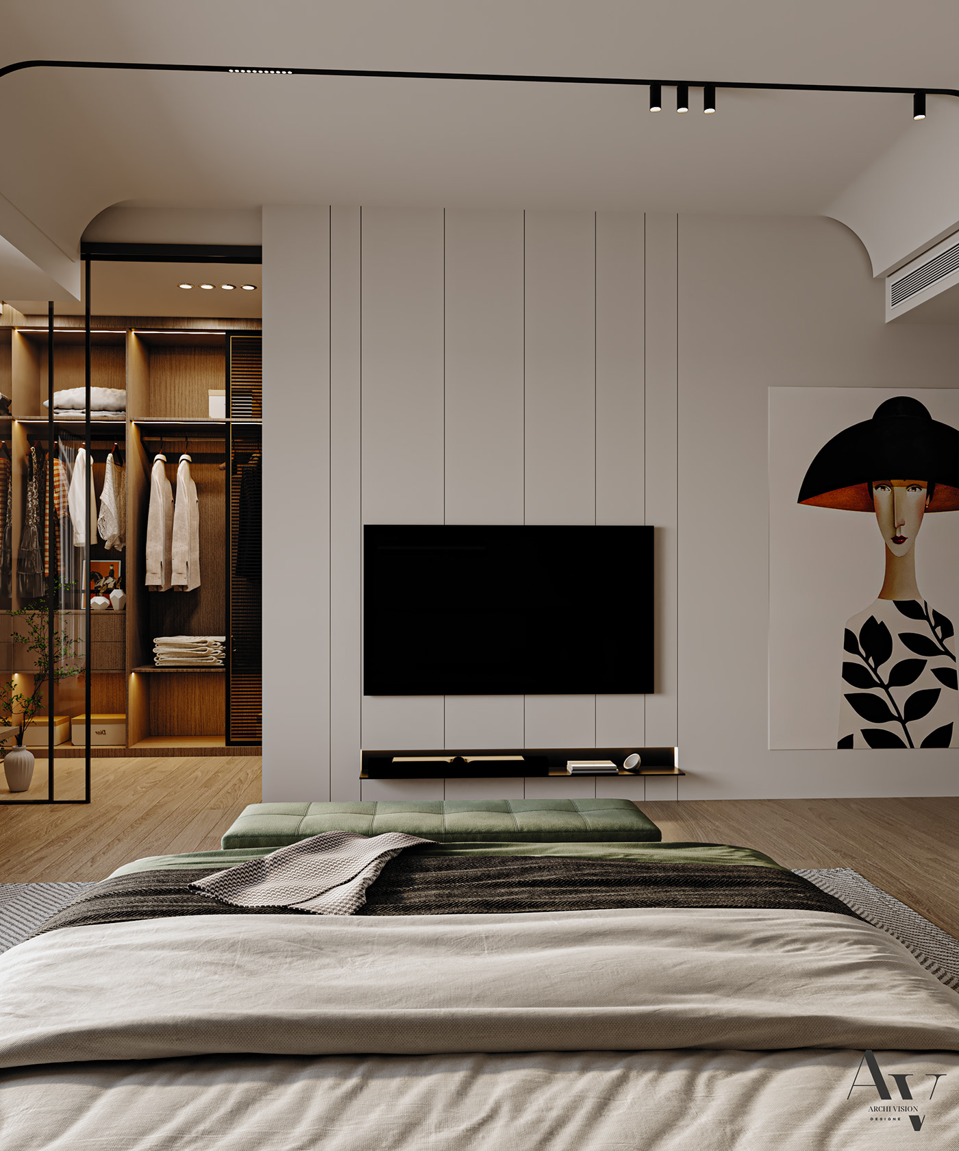 interior design  architecture Render visualization 3D 3ds max corona modern design visual identity