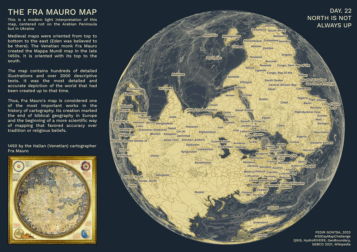 map infographic data visualization dataviz cartography map design GIS QGIS Geography