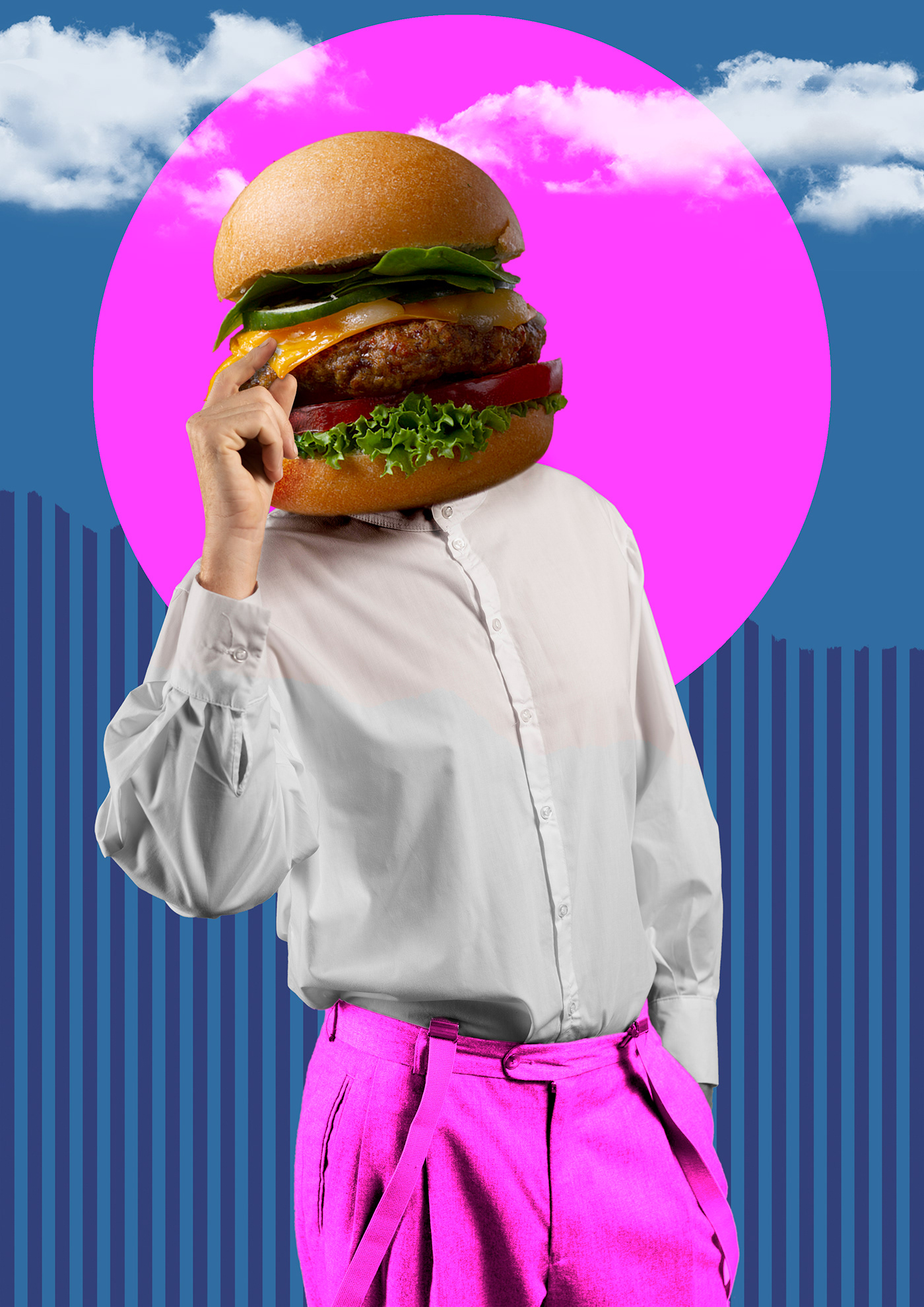 Poster Design Creative Design Socialmedia Social media post marketing   Burger design poster Food Concept Design food poster design