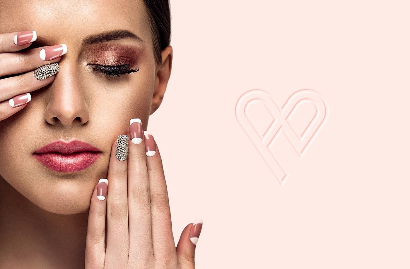 Beauty brand brand Cosméticos cosmetics identity logo marca nail package visual identity