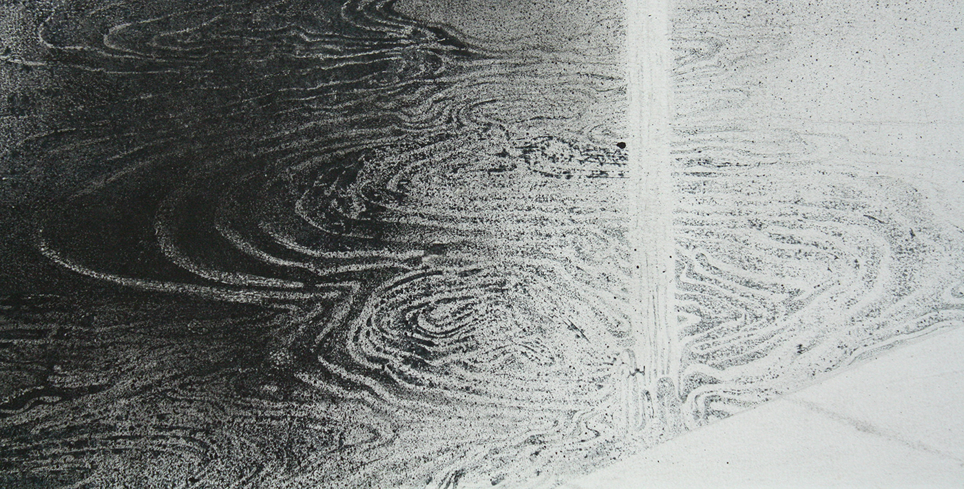 water black White print graphics